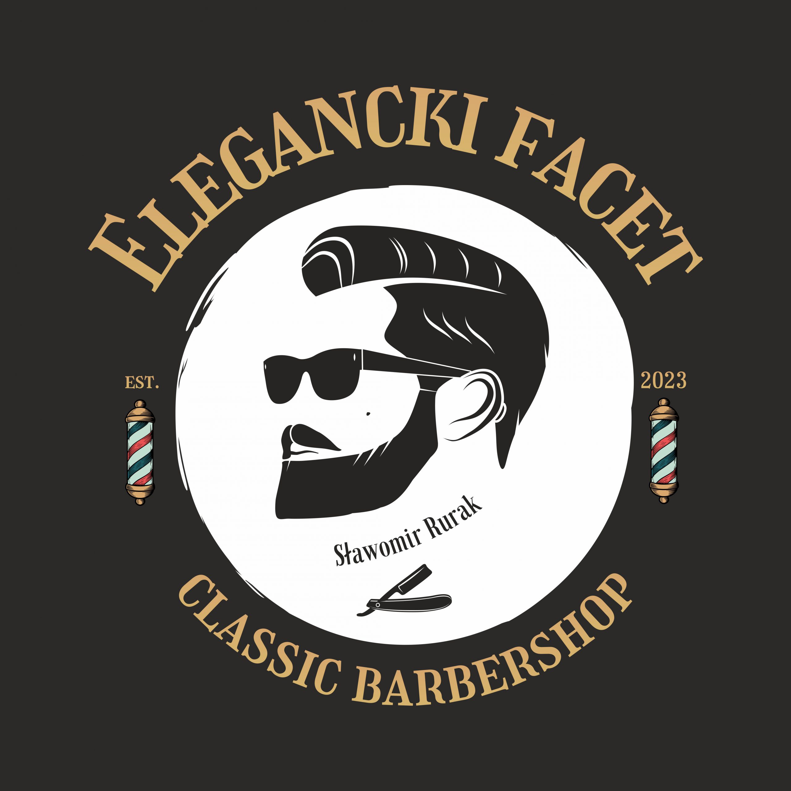 Elegancki Facet Classic Barbershop